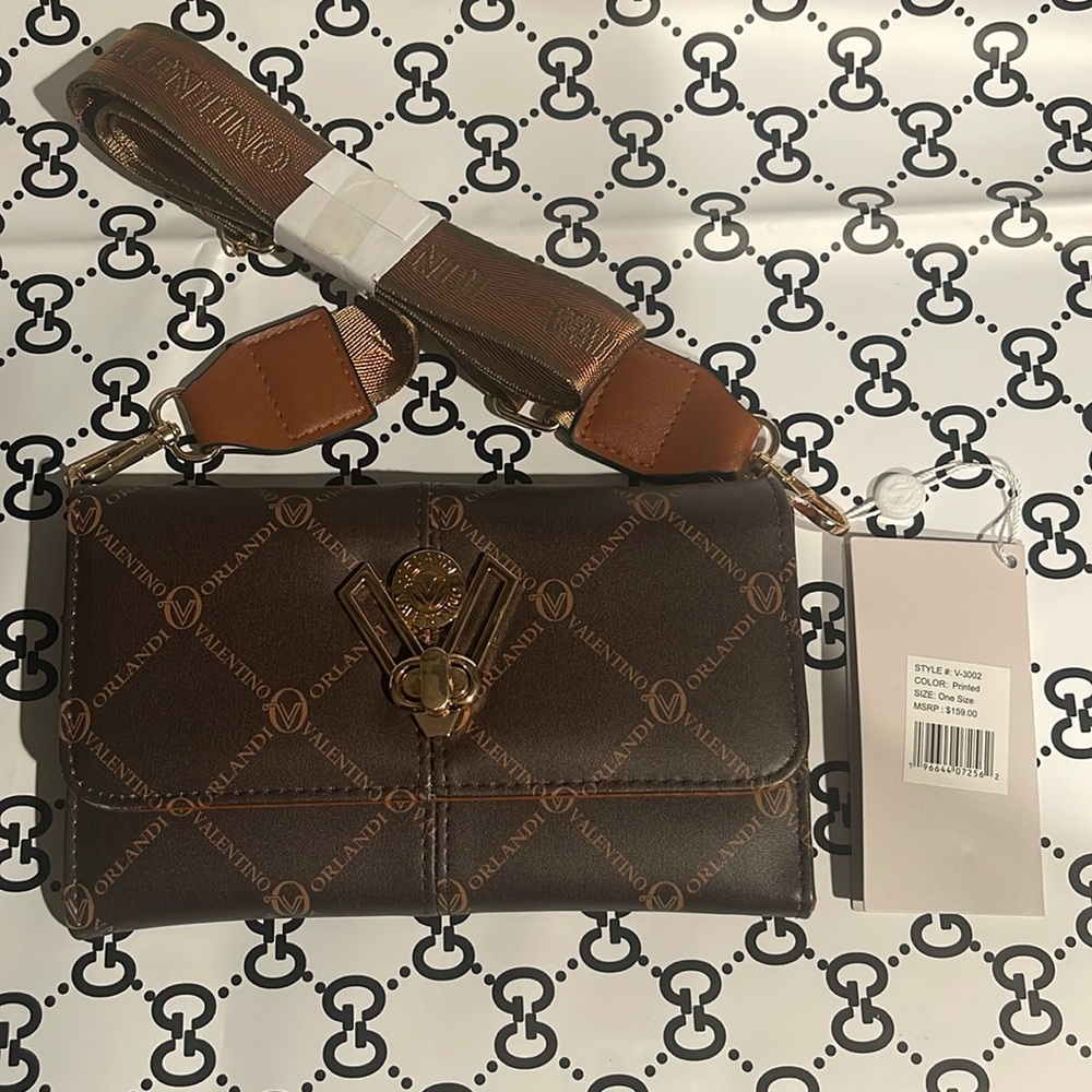 NWT Bundle of 2 NEW Valentino Orlandi bags both crossbody - Picture 9 of 17